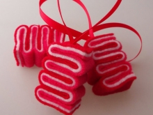 Christmas Candy Ornament Set