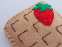 Strawberry Waffle Phone Case 